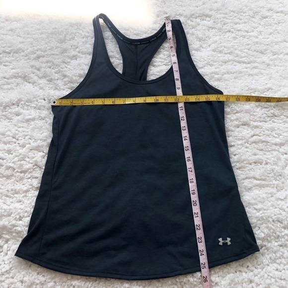 UA lightweight scoop neck racerback tank top M - Picture 5 of 10